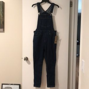 Denim overalls
